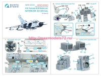 QDS+32232   3D Декаль интерьера кабины Tornado ECR Italian (Italeri) (Малая версия) (с 3D-печатными деталями) (attach3 82928)